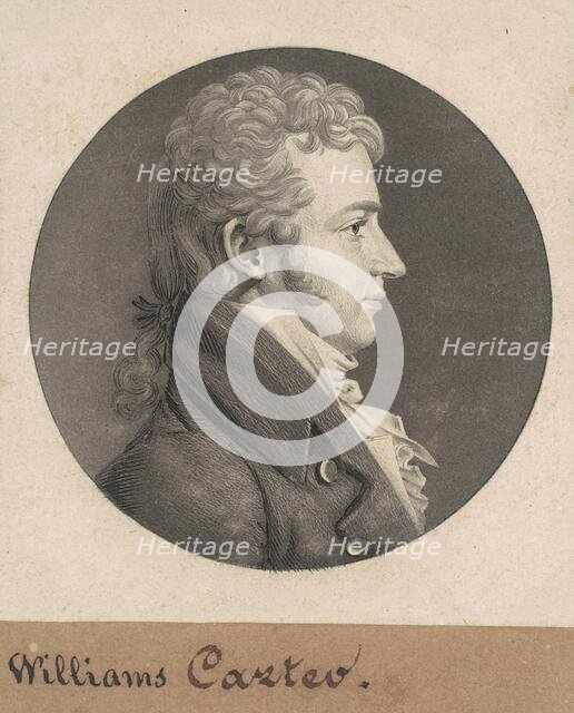 Bernard Moore Carter, 1808. Creator: Charles Balthazar Julien Févret de Saint-Mémin.