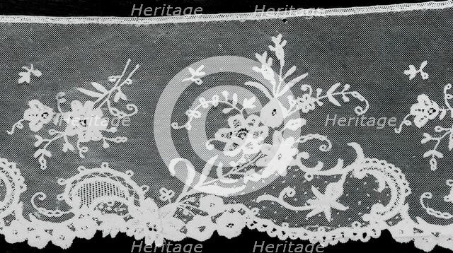 Flounce, Belgium, 1875/1900. Creator: Unknown.