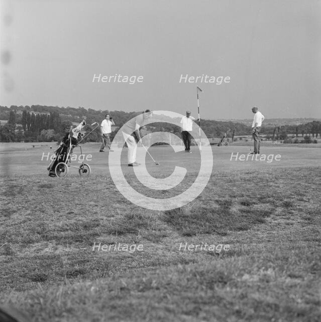 Hadley Wood Golf Club, Enfield, London, 08/06/1970. Creator: John Laing plc.