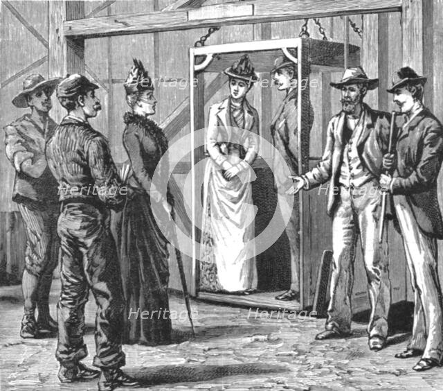 ''The Transvaal Gold Fields and how to reach them--Ladies visit to the Jumpers Gold Mining...',1890. Creator: Unknown.