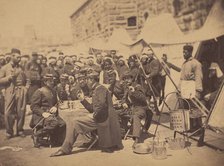 Duryea Zouaves, Fort Schuyler Adjutant's Mess, May 18, 1861. Creator: Stacy.