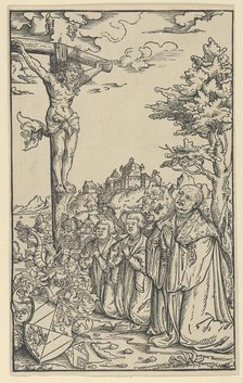 Book-Plate of Christoph Scheurl, 16th century. Creators: Lucas Cranach the Younger, Workshop of Lucas Cranach the Younger.