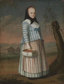 Strawberry Girl, 1782. Creator: Nils Schillmark.