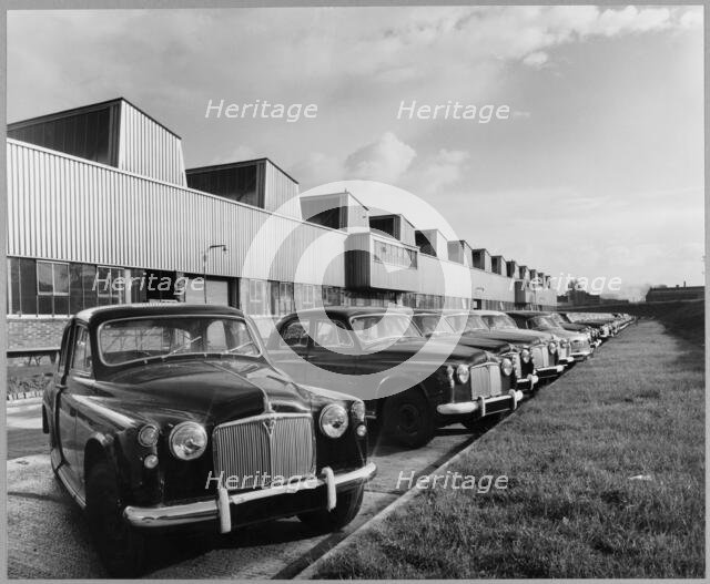 Rover Car Company Works, Lode Lane, Solihull, 25/10/1956. Creator: John Laing plc.