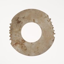 Notched Disc, Shang dynasty (c. 1600-1046 B.C.). Creator: Unknown.