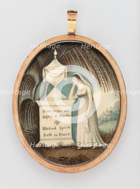 Memorial Miniature, early 19th century. Creator: Unknown.