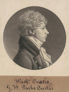 George Washington Parke Custis, 1808. Creator: Charles Balthazar Julien Févret de Saint-Mémin.