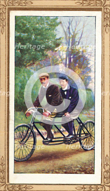 'Tandem of the '90s', 1939. Artist: Unknown.