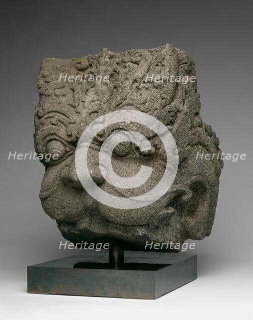 Lion-Headed Demon (Kala), 9th century. Creator: Unknown.