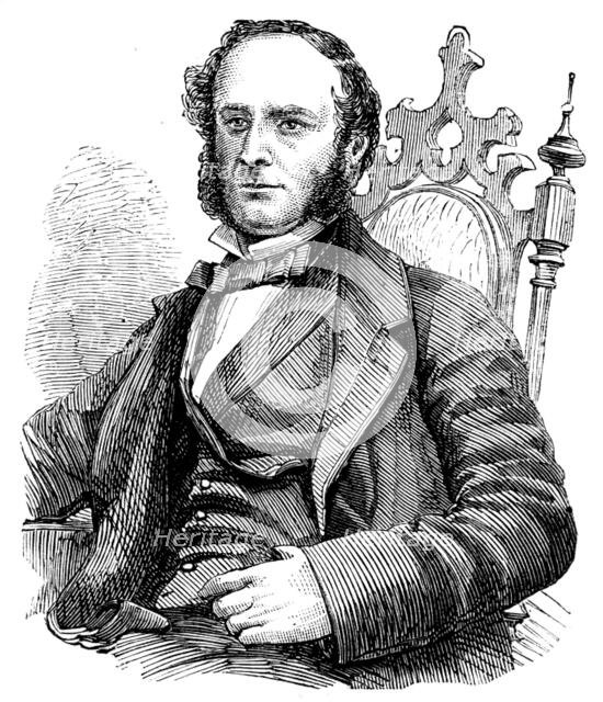 Professor H. Y. Hind, Geologist to the Exploring Party, 1858. Creator: Unknown.