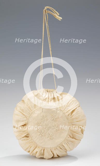 Reticule, American, first quarter 19th century. Creator: Unknown.