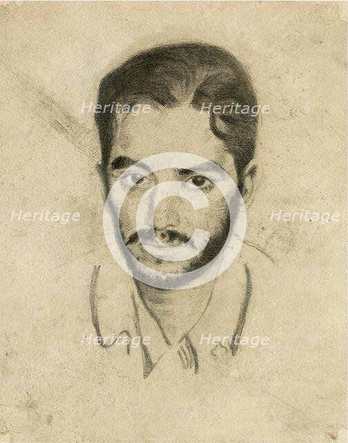 Self-Portrait, c. 1905. Creator: Genin, Robert (1884-1941).