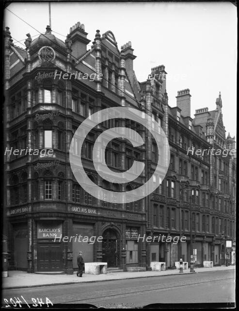 Coleridge Chambers, 175-177 Corporation Street, Birmingham, 1941. Creator: George Bernard Mason.