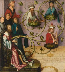 Tree of Jesse, 1501. Creators: Hans Holbein the Elder, Jesus Christ