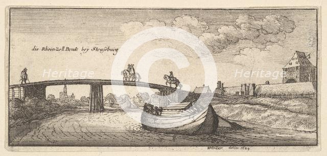 Strasbourg, 1629. Creator: Wenceslaus Hollar.