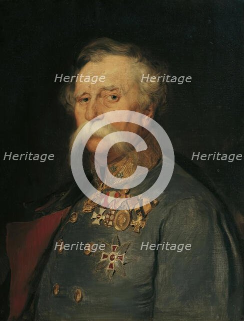 Field engineer Franz von Hauslab, 1875. Creator: Hans Canon.