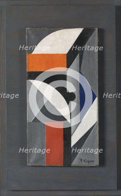 The Bridge and the Clock, c1925. Creator: Ragnhild Keyser.