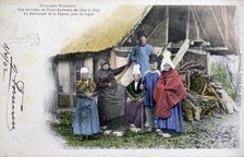 'Native Costume of Pont Audemer, Normandy', 1902. Artist: Unknown