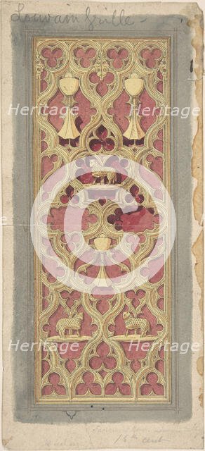 Louvain Church Grille, second half 19th century. Creator: Anon.