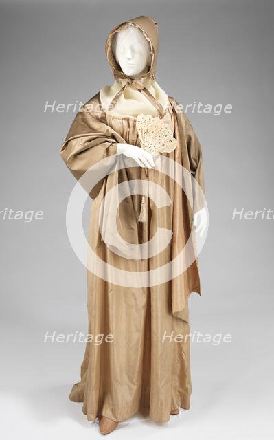 Wedding ensemble, American, 1808. Creator: Unknown.