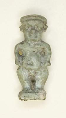 Amulet of Pataikos, Egypt, Late Period, Dynasty 26-31 (664-332 BCE). Creator: Unknown.