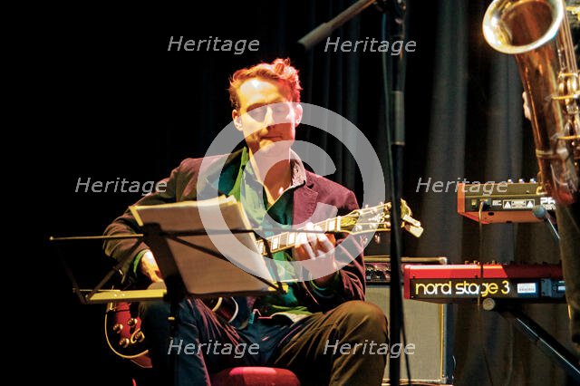 Fraser Smith Quartet, New Generation Jazz Festival Roadshow, Shoreham by Sea, 8 Feb 2023. Creator: Brian O'Connor.