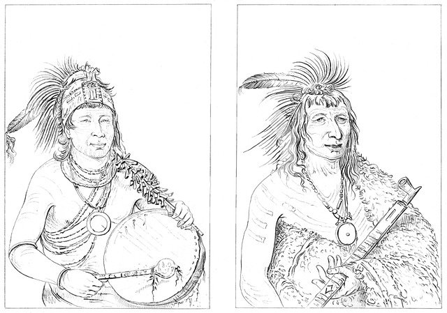 Sioux, 1841.Artist: Myers and Co