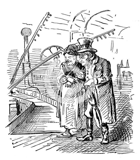 Sketches at the Vienna Exhibition, 1873. Creator: Unknown.