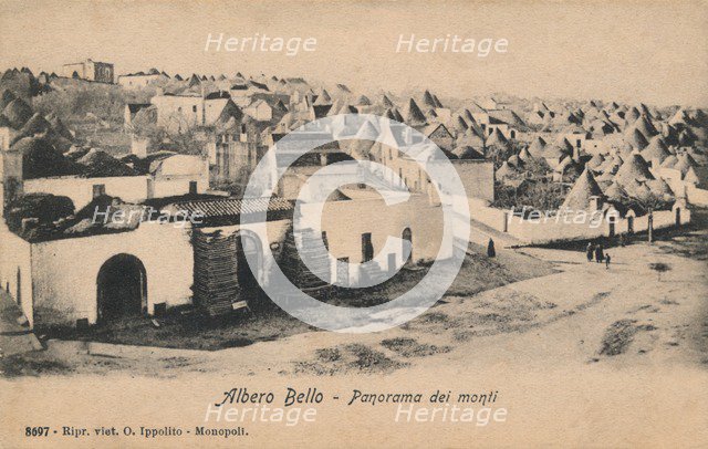 'Albero Bello - Panorama dei Monti', c1910.  Artist: Unknown.