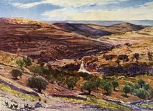 'The Valley of Hinnom with the Hill of Offence', 1902. Creator: John Fulleylove.