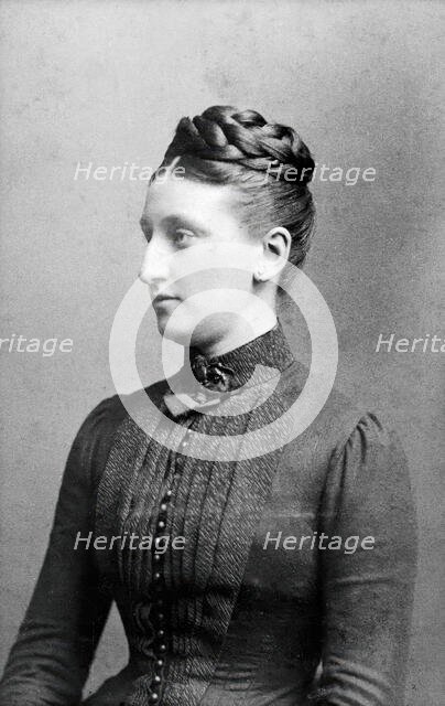 Gertrude Keith, c1890s. Creator: G West & Son.