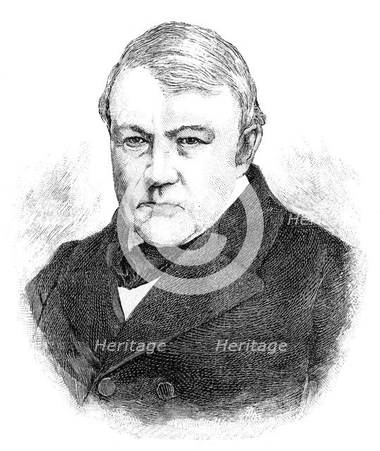 Christian Friedrich Schoenbein (1799-1868), German-Swiss chemist, 1900. Artist: Unknown