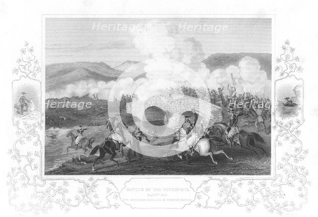 The Battle of Tchernaya, 1855. Artist: Unknown