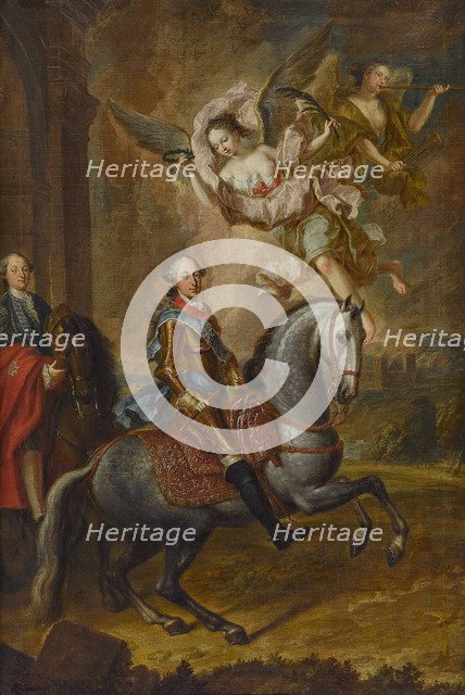 Maximilian III Joseph (1727-1777), Elector of Bavaria, on horseback.