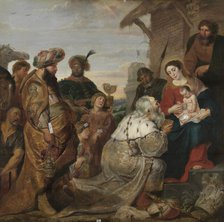 The Adoration of the Magi, 1620. Creator: Cornelis de Vos.