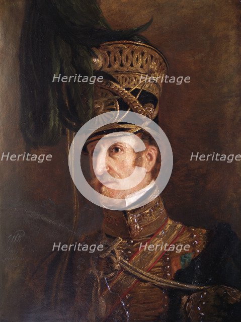 Portrait of Lieutenant-Colonel William Thornhill, British soldier, 1821.  Artist: Jan Willem Pieneman.