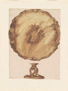 A Salver with Two Bases, 1755/1760. Creator: Luigi Valadier.