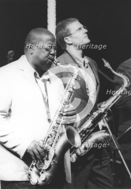 Jesse Davis and Eric Alexander, c1995. Creator: Brian Foskett.