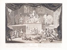 'The Lottery', 18th century. Artist: Unknown