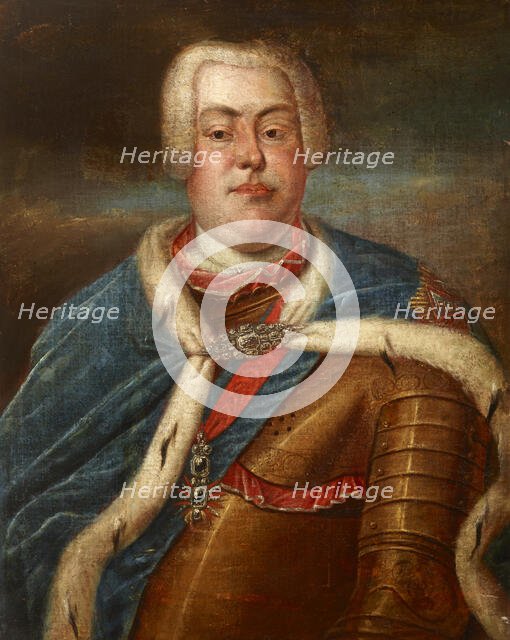 Portrait of Augustus III of Saxony (1696-1763), King of Poland in 1733-1763, between 1780-1815. Creator: Unknown.