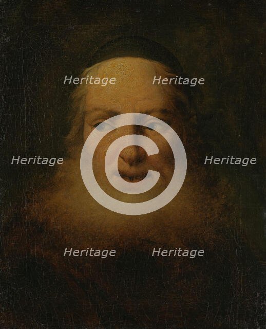 An old, bearded Man, probably 19th century. Creator: Unknown.