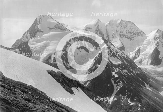 Asulkan Glacier from Mount Abbott, Selkirk Mts., British Columbia, between 1900 and 1910. Creator: Unknown.