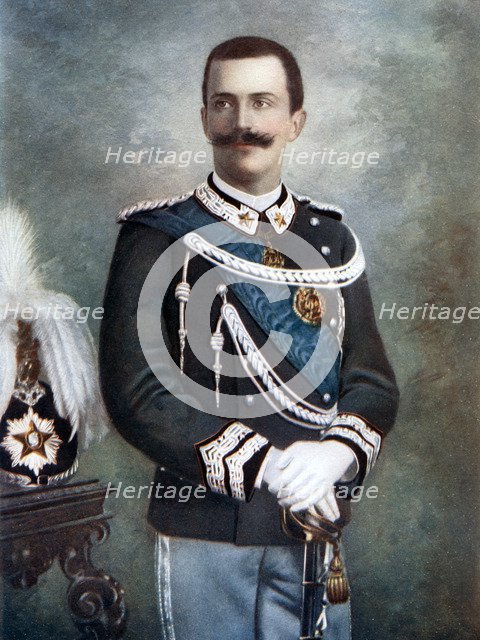 Victor Emmanuel III, King of Italy, late 19th-early 20th century.Artist: Giacomo Brogi