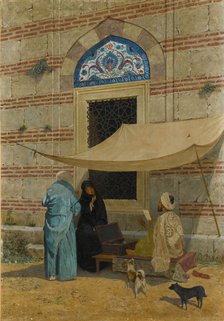 Public Scribe. Artist: Hamdi Bey, Osman (1842-1910)