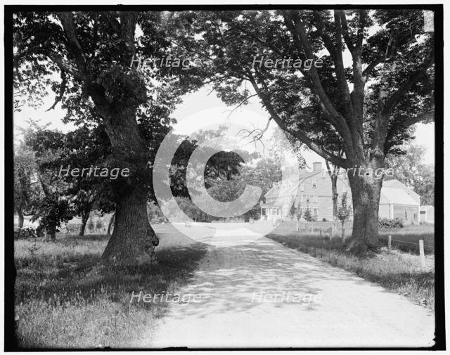 The Wayside Inn, Sudbury, Mass., between 1890 and 1901. Creator: Unknown.