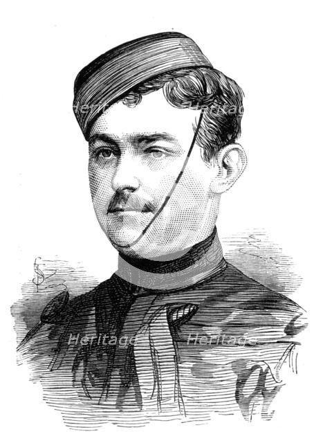 The late Lieutenant W. P. Ricardo, 9th Lancers, killed in action at Cabul, 1880. Creator: Unknown.