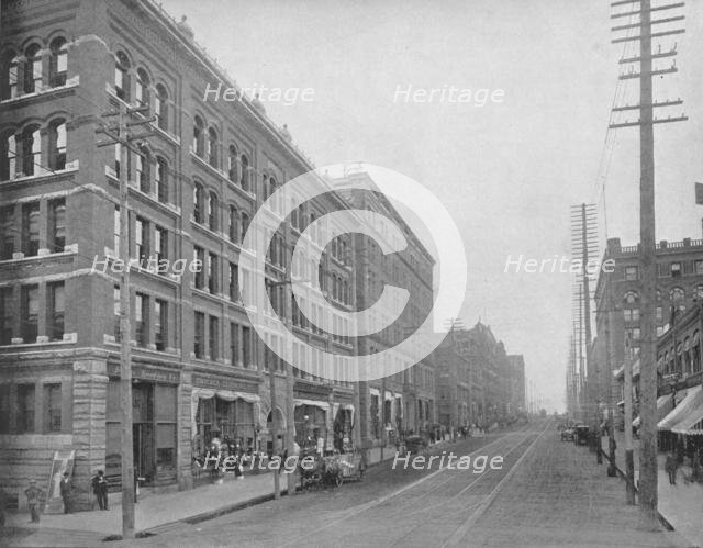 'Second Street, Seattle, Washington', c1897. Creator: Unknown.