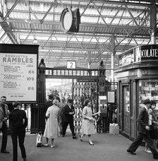 Waterloo Station, London, 1962-1964. Artist: John Gay