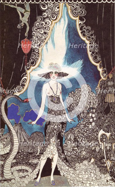 Illustration for The Rubaiyat of Omar Khayyam.