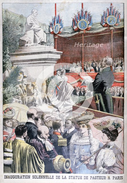 Inauguration of Louis Pasteur's statue, Paris, 1904. Artist: Unknown